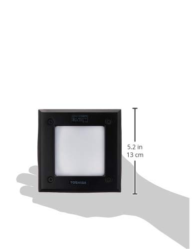 東芝ライテック LED一体形アウトドアブラケット 足元灯 ブラック 120×120 w17b8b5 Amazon | 東芝ライテック LED一体形アウトドアブラケット 足元灯